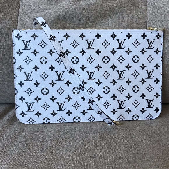 black and white louis vuitton bag